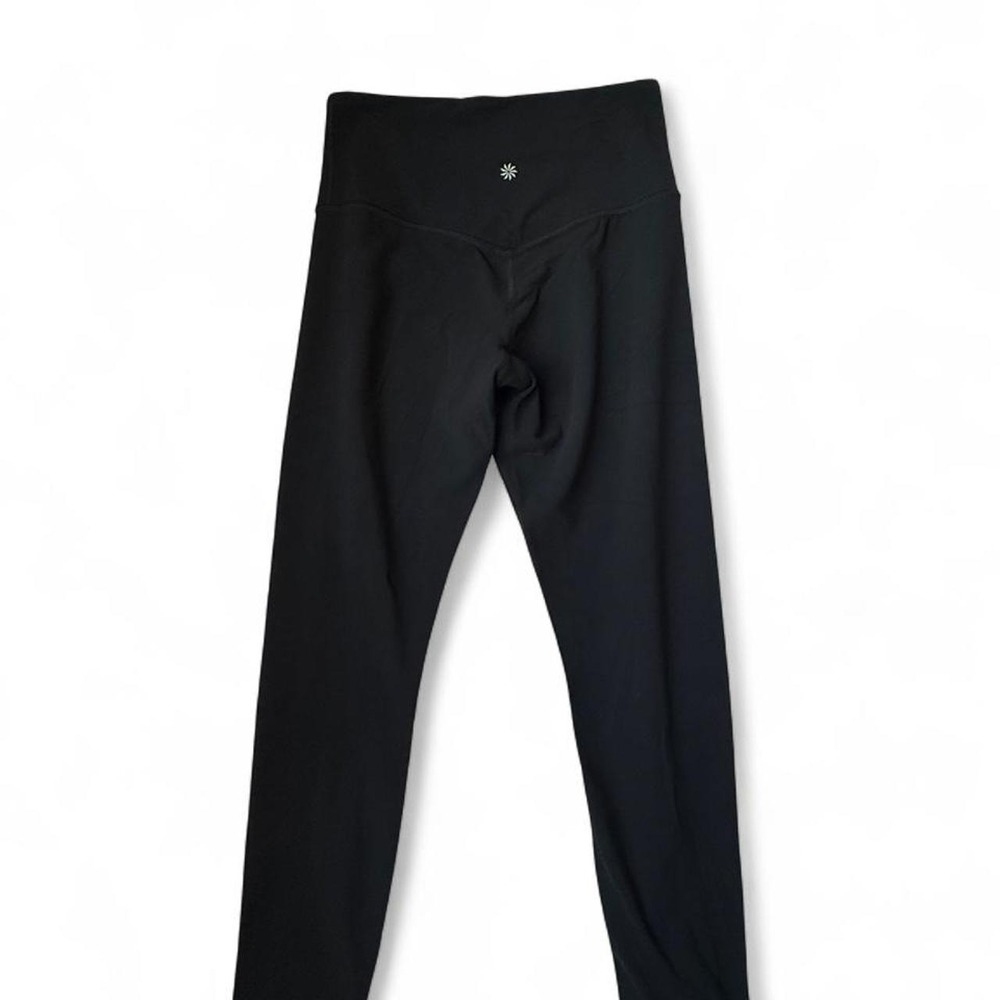 Athleta Elation Ultra High Rise 7/8 Leggings Black Size Small Yoga Gym